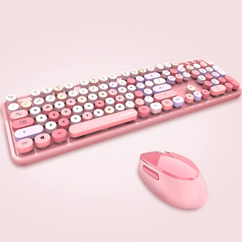 Conjunto de teclado y ratón inalámbricos Spring Multi