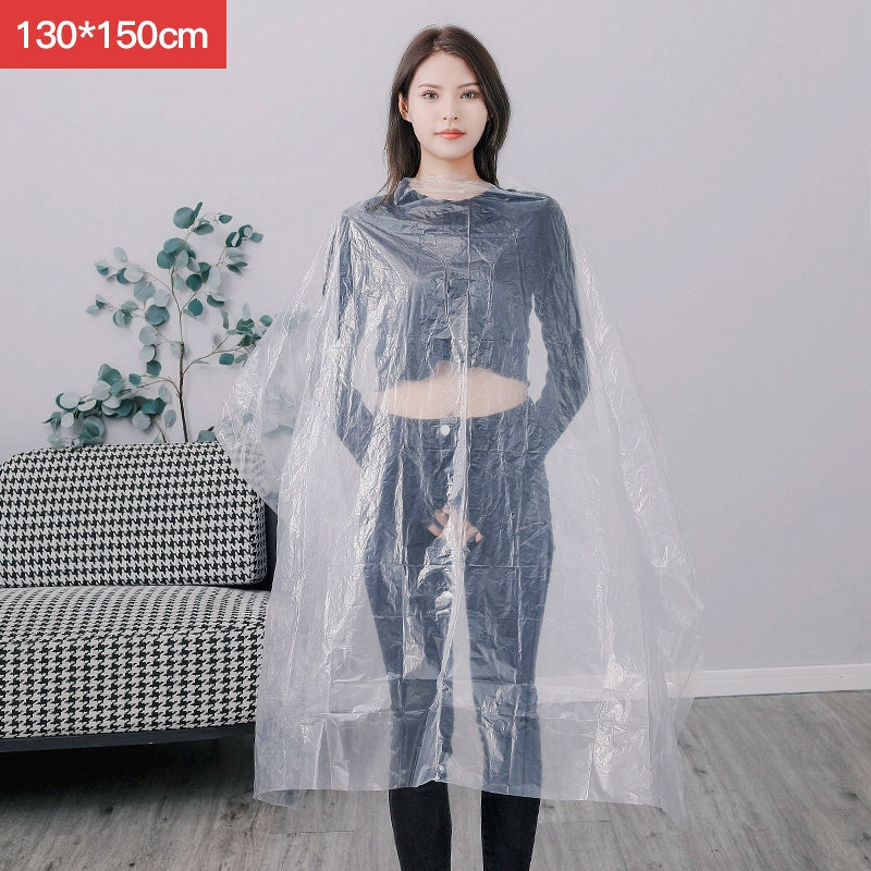 Disposable Shawl for Hair Dye Protection Cloth Scarf Hair Dyeing Hair Treatment Oil Hairdressing Hair Saloon Dedicated Plastic Waterproof Thickened Disposable