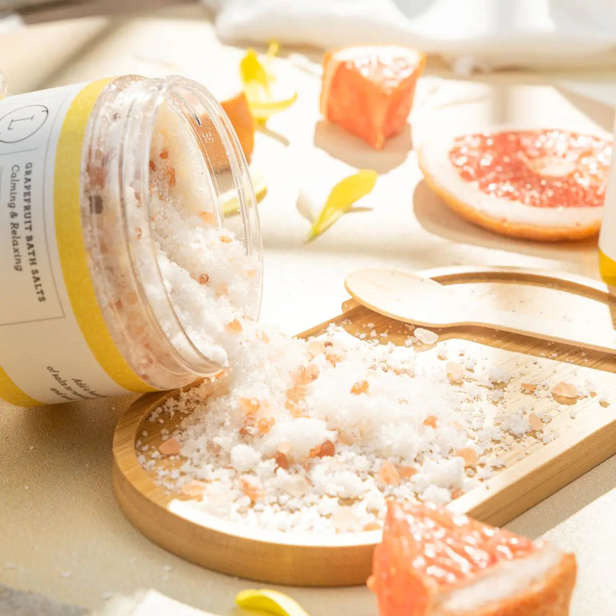Paquete navideño veraniego: paquete de cuidado, caja de regalo para el cuerpo y el baño natural hecha a mano, regalo de agradecimiento, caja de regalo navideña, caja de spa navideña: juego completo de cítricos con una esponja blanca GRATIS