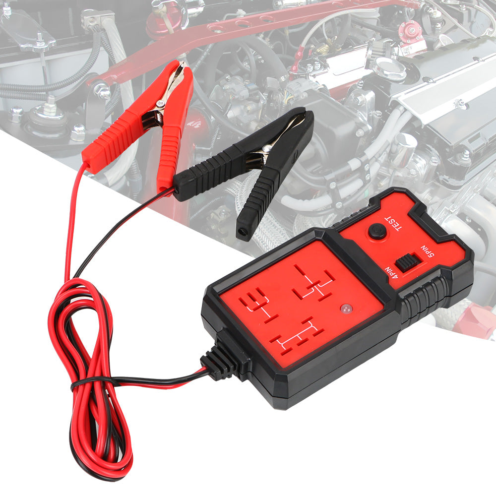Automotive Electronic Relay Tester Car Relay Tester Universal 12V LED Indicator Light Car Battery Checker Car Accessories