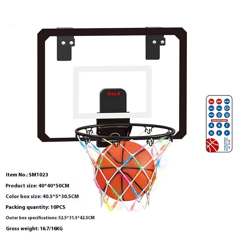 Canasta de baloncesto de interior para niños