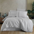 Juego de cama doble de seda modal Hobby, gris claro