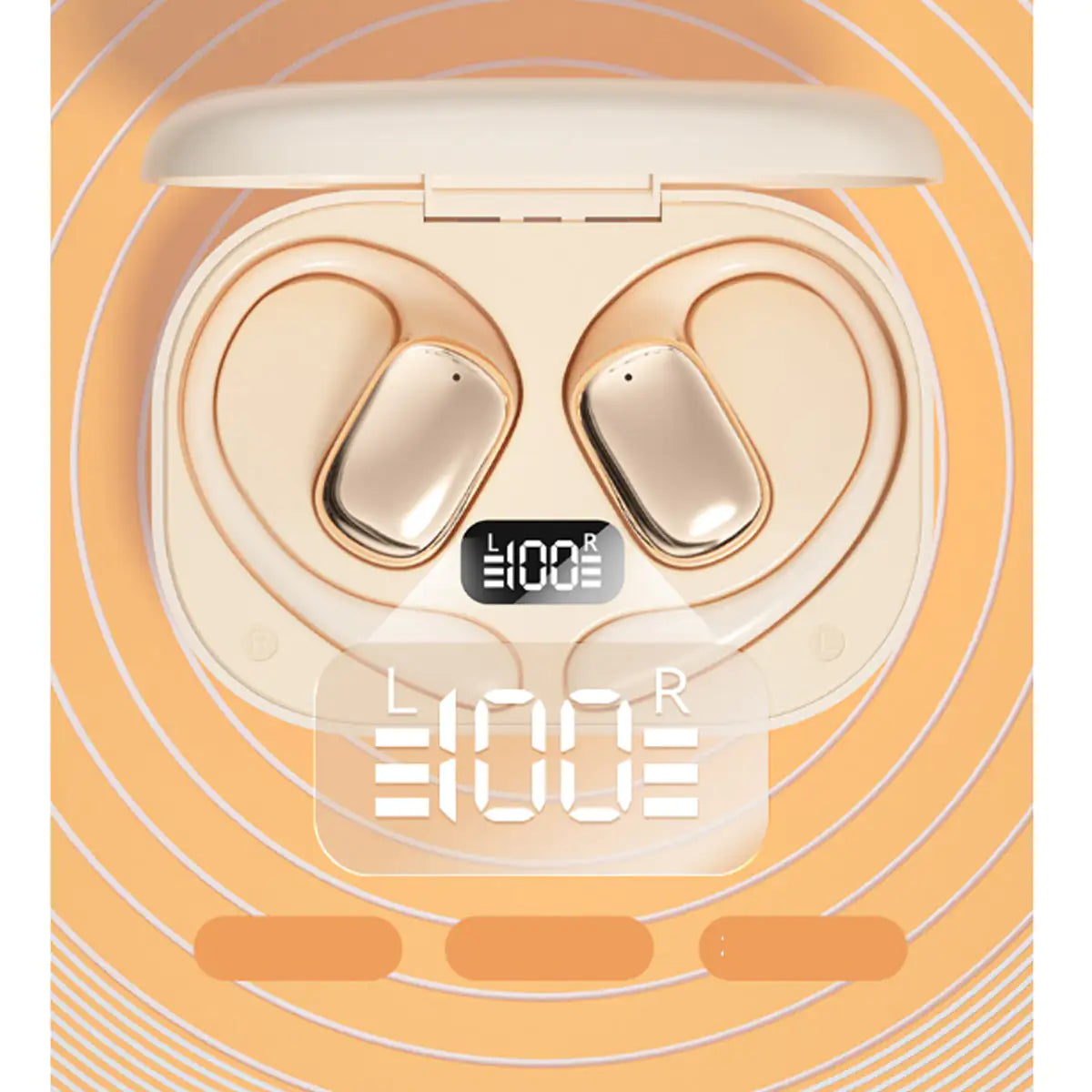 Écouteurs Bluetooth supra-auriculaires super stéréo