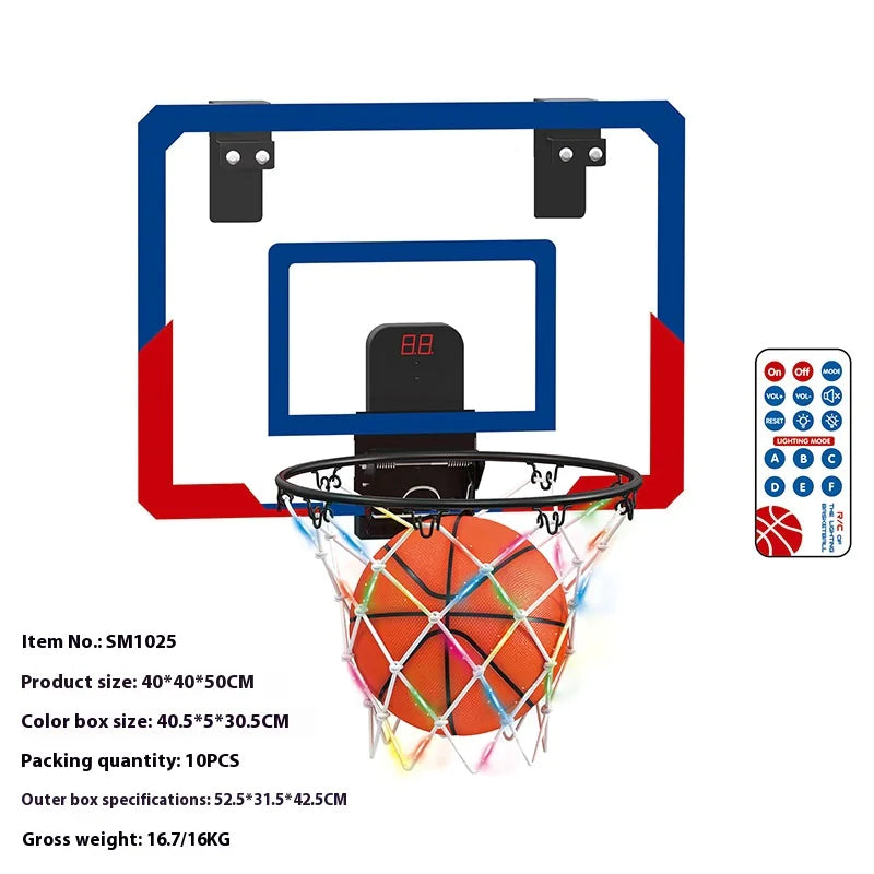 Canasta de baloncesto de interior para niños