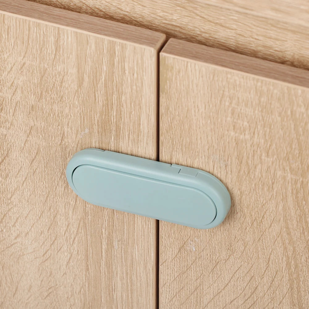 Kids Multifunctional Safety Locks Baby Anti-pinch Hand Lock Cabinet Cabinet Door Lock Baby Protective Refrigerator Drawer Locks
