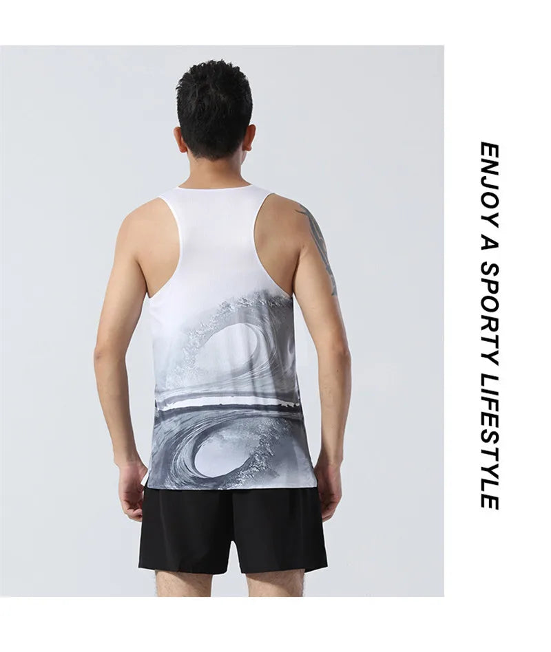 Adult Men Women Running Hiking Shirts Tight Gym Tank Top Fitness Marathon T-shirts Sport Exercise Basketball Vest Clothes B26
