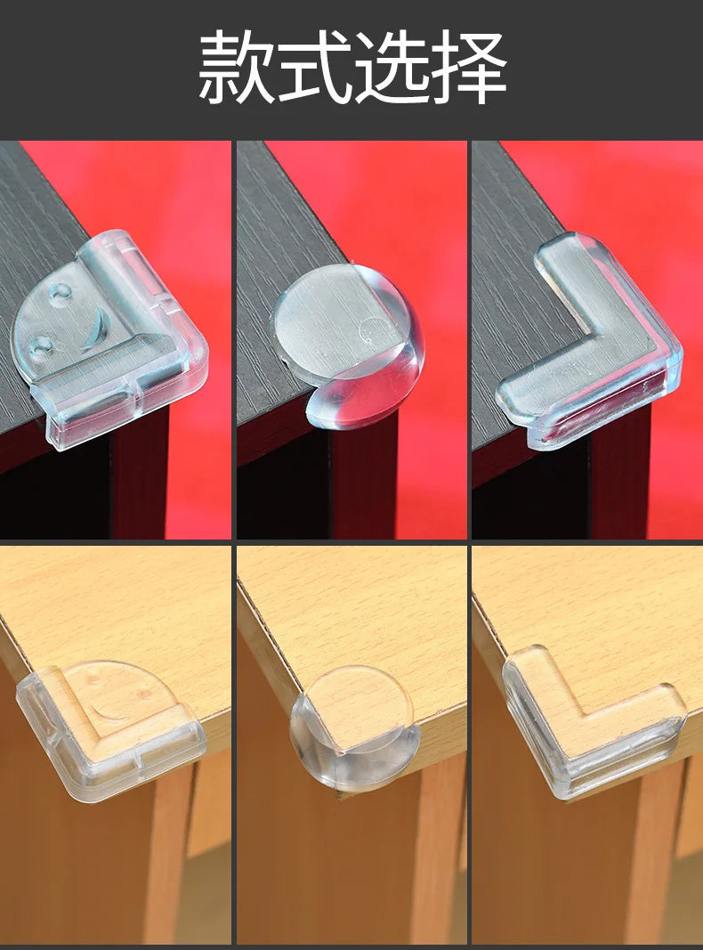 Anti-collision Edge Corners for Kids Baby Silicone Safety Protector Table Protection Saftey PVC Table Protector