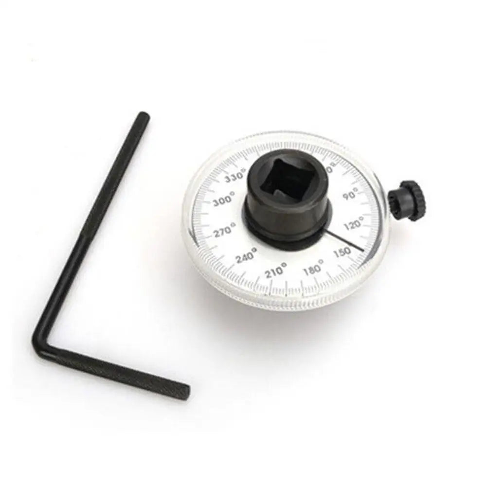2024 NEW Torque Wrench Torquemeter Dial Hand Tool Calibrated In Degrees Auto Service Equipment Automotive Tools