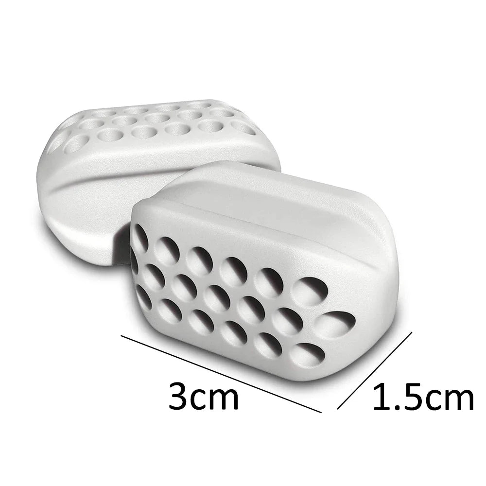 1pcs Jaw Exerciser Ball Facial Jaw Muscle Toner Trainin Fitness Anti-aging Food-grade Silica Face Chin Cheek Lifting Slimmin
