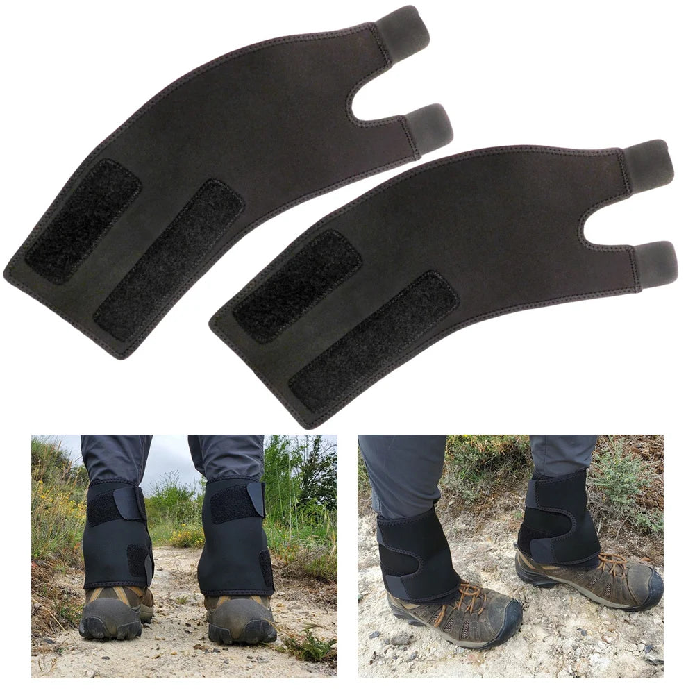 Outdoor Hiking Skiing Leg Gaiters Silicone Nylon Sandproof Waterproof Tear Resistance Legging Cover Hiking Skiing Accessories