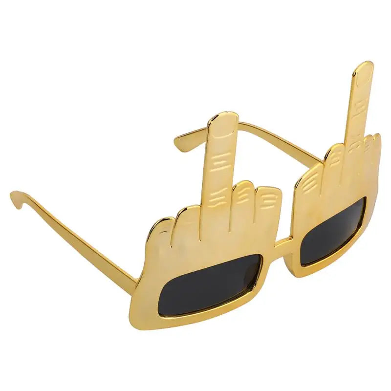 Glasses Sunglasses Finger Middle Funny Party Novelty Kid Sunglasses Eyeglasses Adults Favors Fun Eye Crazy Decorations Silly