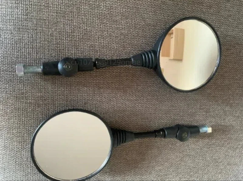 Motorcycle Modification Rearview Mirror, Outdoor Riding Anti Fall Folding Circular Mirror, Universal Motorcycle Accessories