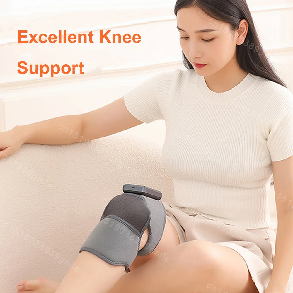 Eletric Heating Knee Massage Instrument Heated Knee Brace Wrap with Vibration Enthesitis Elbow Leg Arthritis Knee Health Care