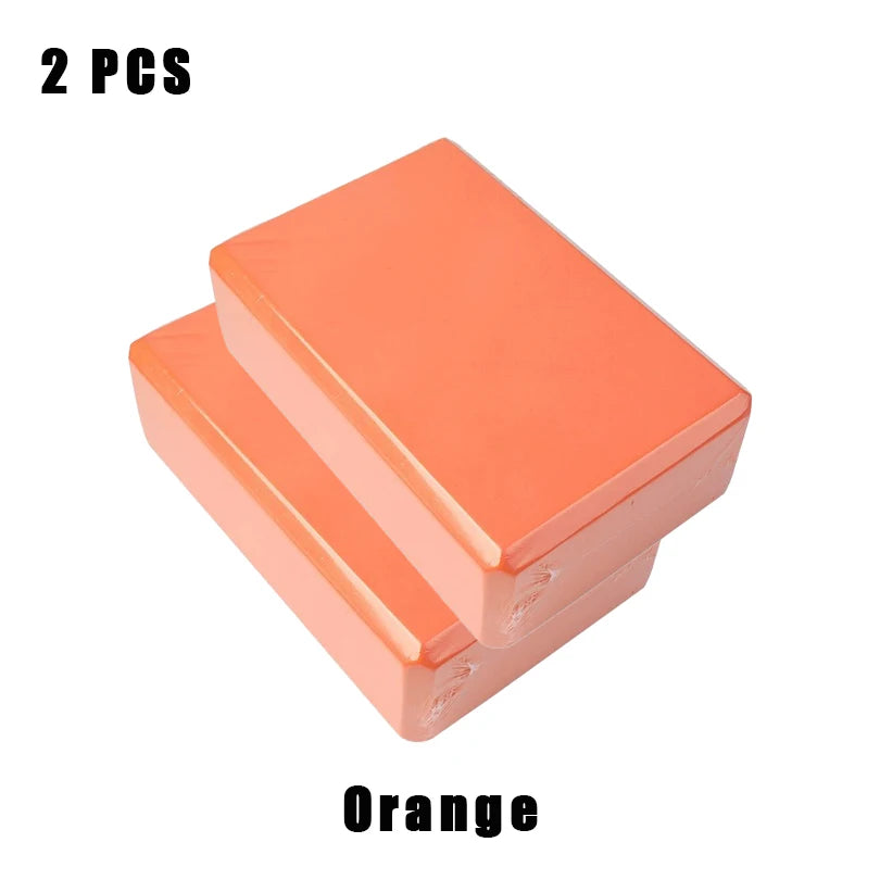 Yoga Cubes Blocks Building Pilates Bricks Sports Yoga Supplies Exercise Fitness Eva Reinforcement Mats Home Exercise Equipment