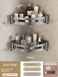 Toilet Punch-Free Wall-Mounted Bath Storage Rack