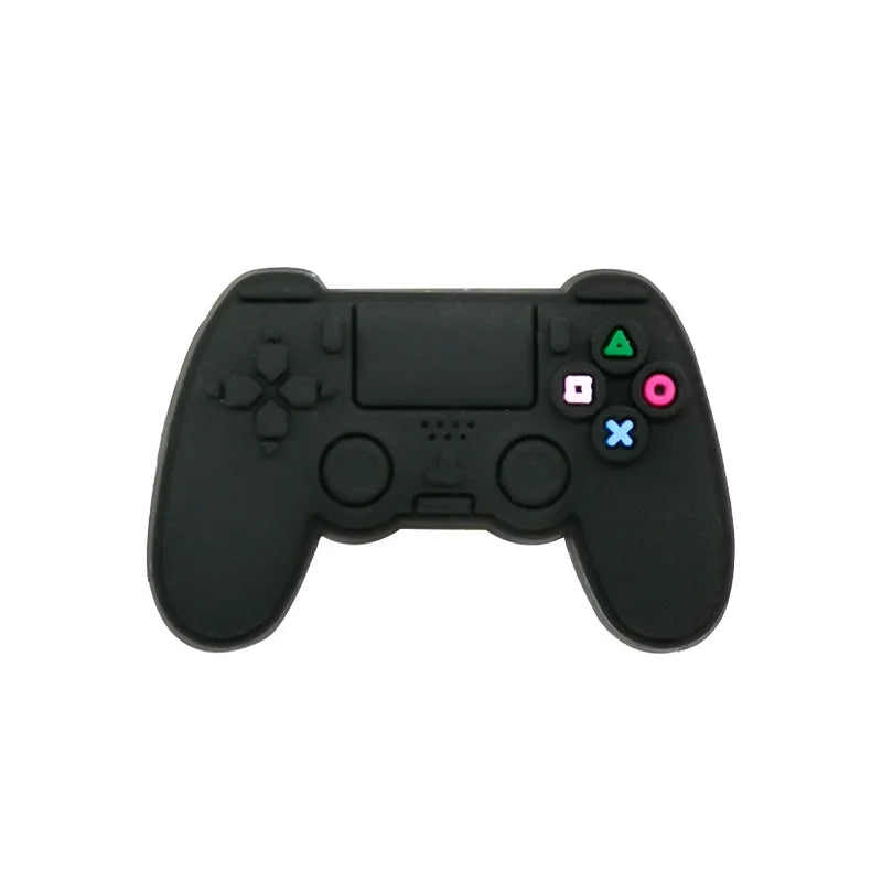 1-13pcs Shoe Charms Game Console Gamepad Shoe Decorations Pins for Men Boy Favor Gifts Clog Accessories Clog Buckle Fit Sandals