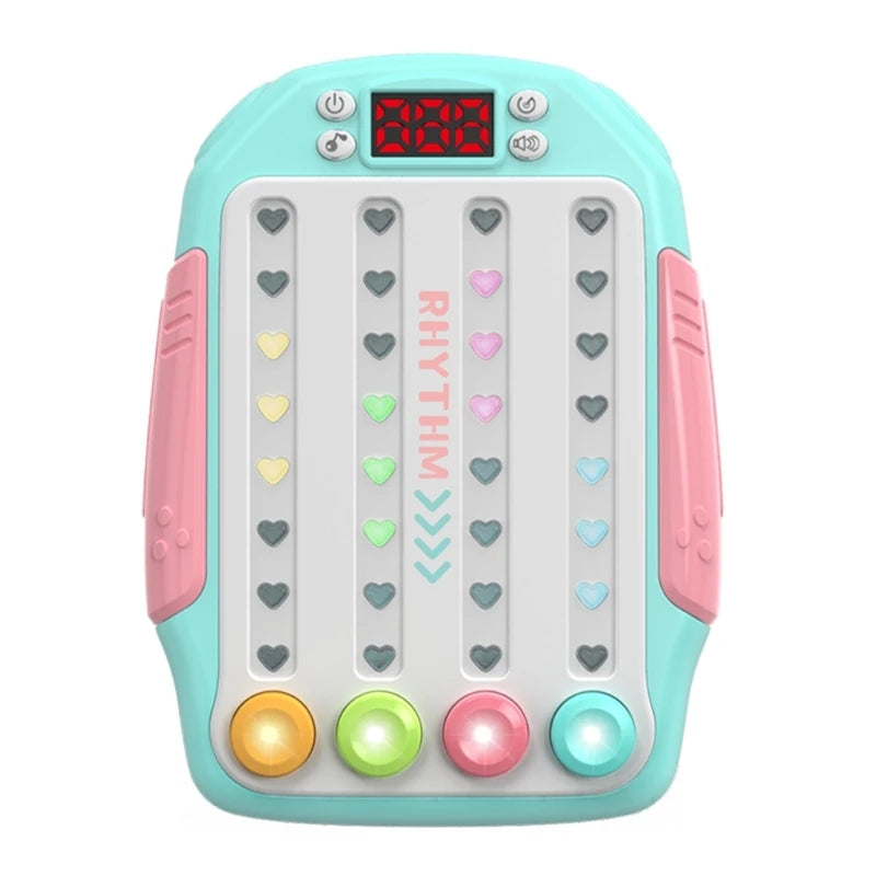 Hand Training Toy for Kids Children Handheld Puzzle Console Quick Push Game D46B