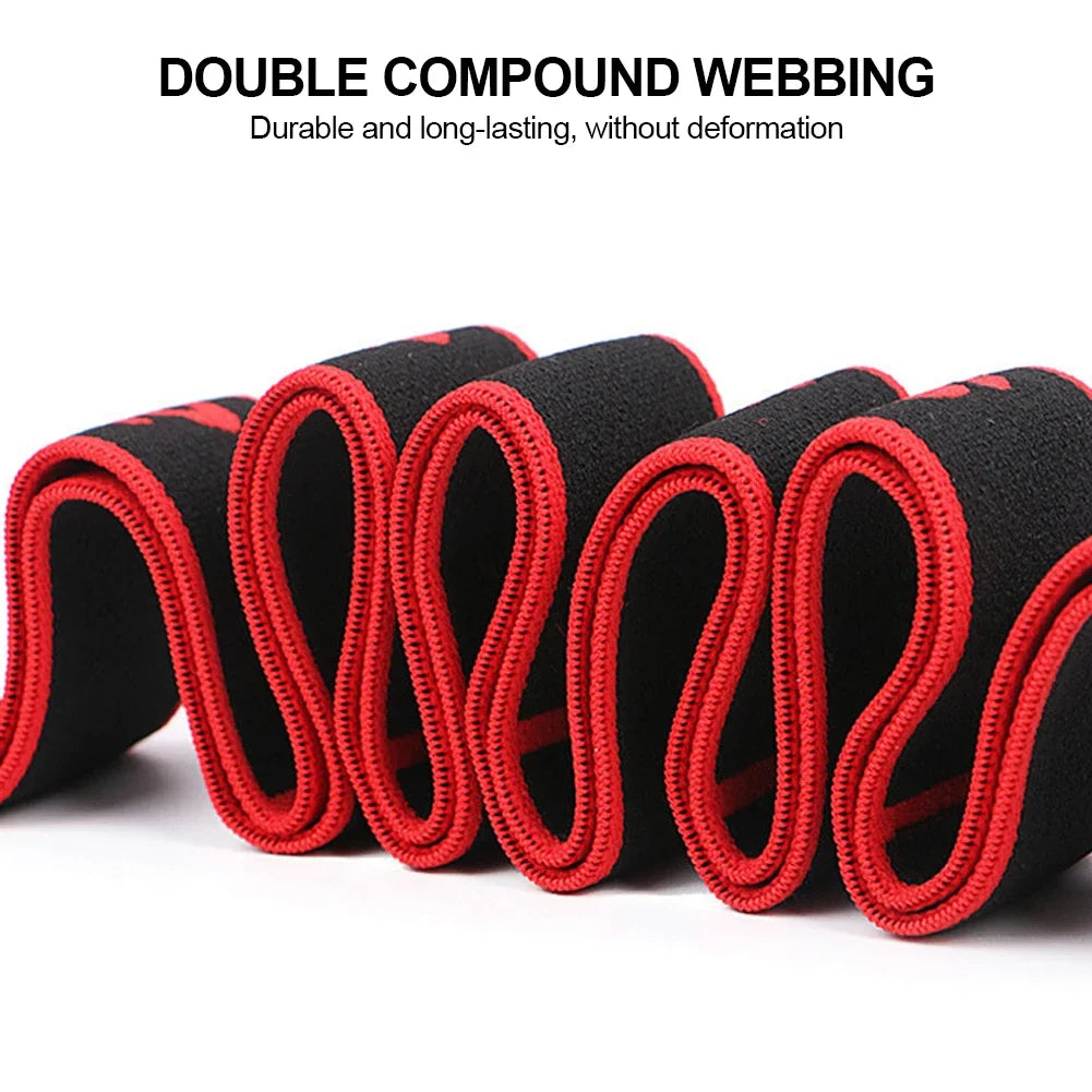 Fitness Exercise Women Man Latin Dance Elastic Stretch Belt With Number Exercise Pull Strap Sports Yoga Resistance Band