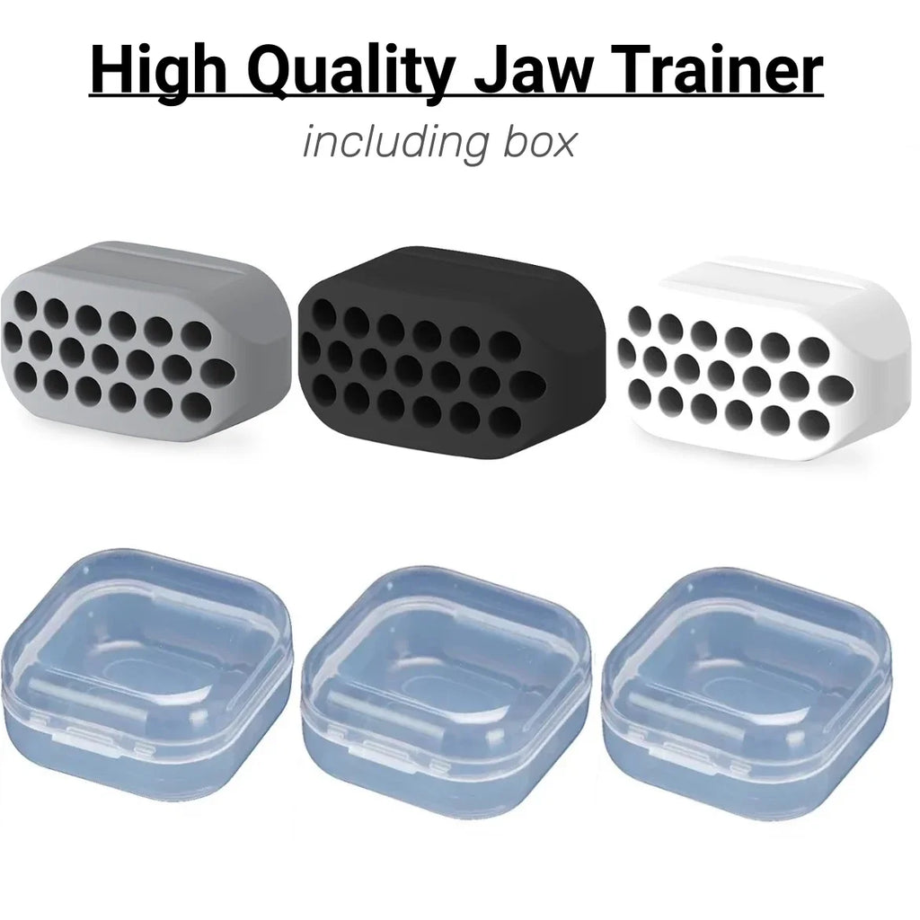 Jaw Exerciser Ball Jaw Trainer Face Facial Muscle Exercise Ball Chew Ball Face Muscle Training Fitness Equipment