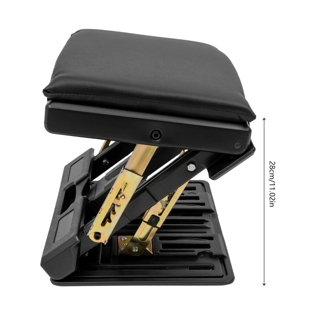 Under Desk Foot Rest Foldable Footrest Adjustable Footrest for Travel Office Outdoor Portable Foot Stool for Elderly
