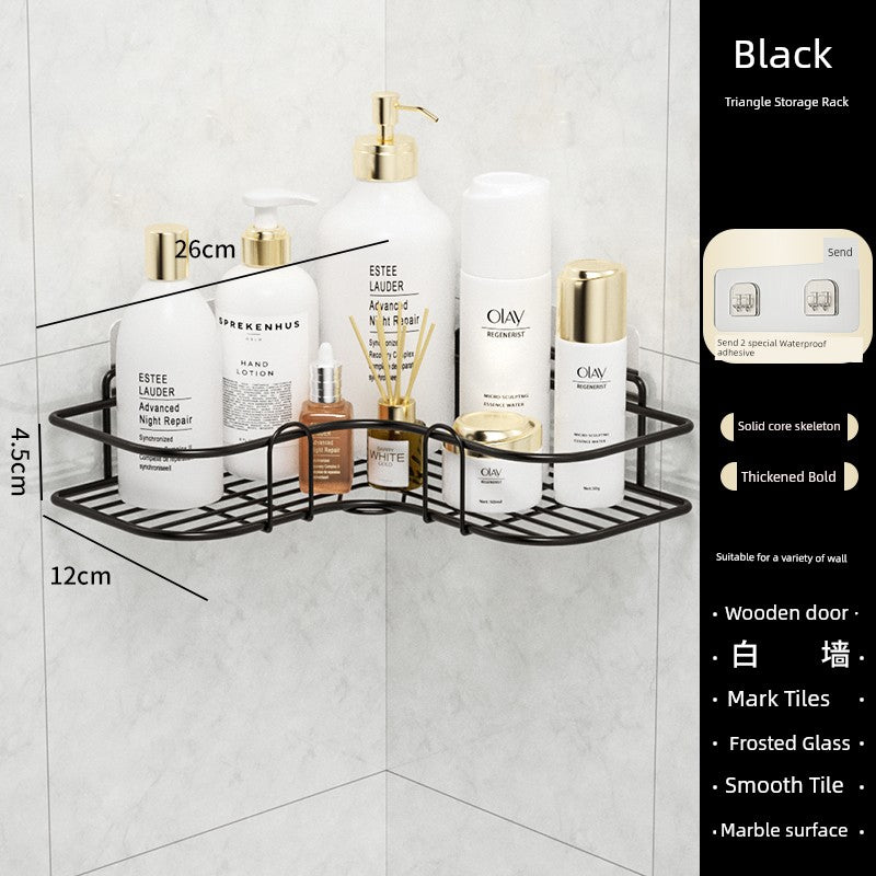 Punch-Free Wall Hanging Washstand Cosmetic Shelf