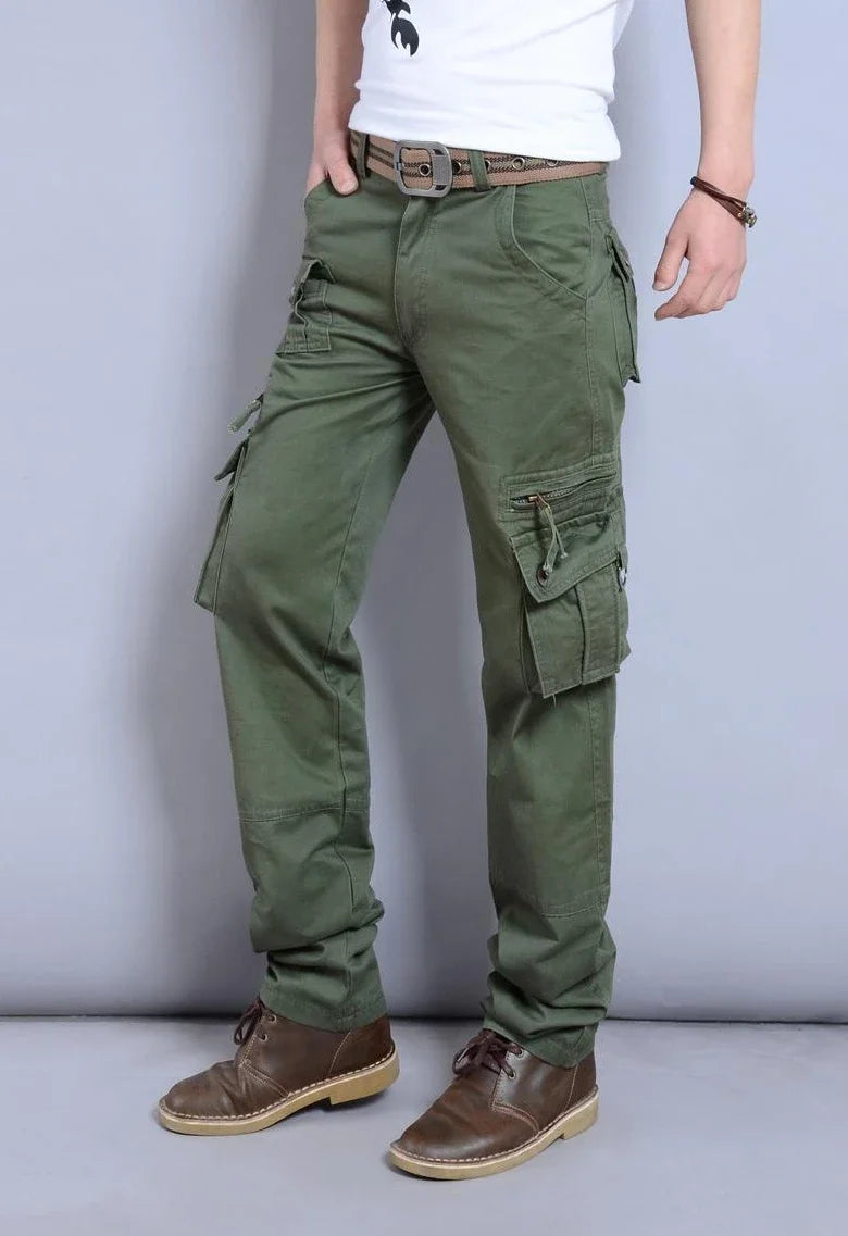 Outdoor Hiking Cotton Male Trousers Baggy Aesthetic Korean Style Cheap Y2k Vintage Men's Cargo Pants Fashion Slacks New In Long