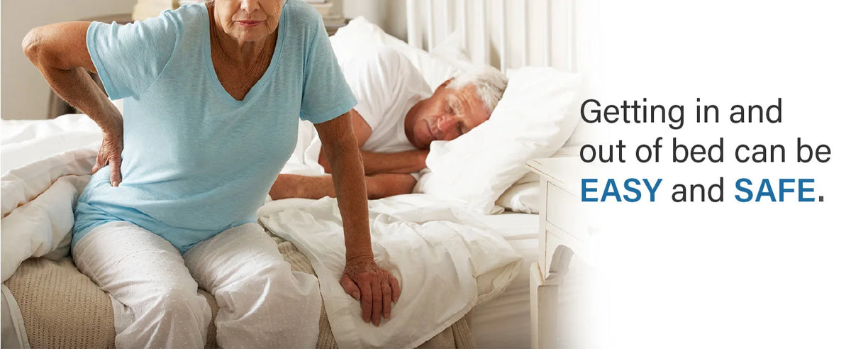 Bed Rail: Adjustable Safety Assist Rail for Elderly, Adults, Seniors - Guard Rail for Single, Twin, Full, Queen and King Beds