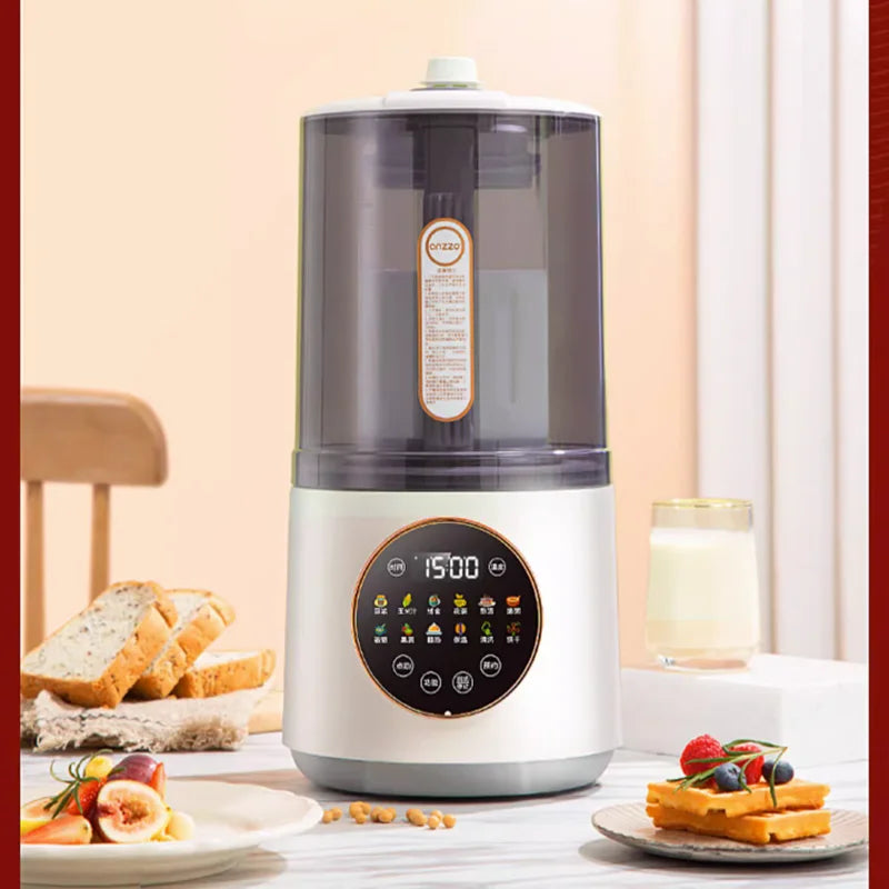 Wall Breaking Household Heating Full-automatic Soybean Milk Machine Bass Health Care Cooking Multi-function Juicer