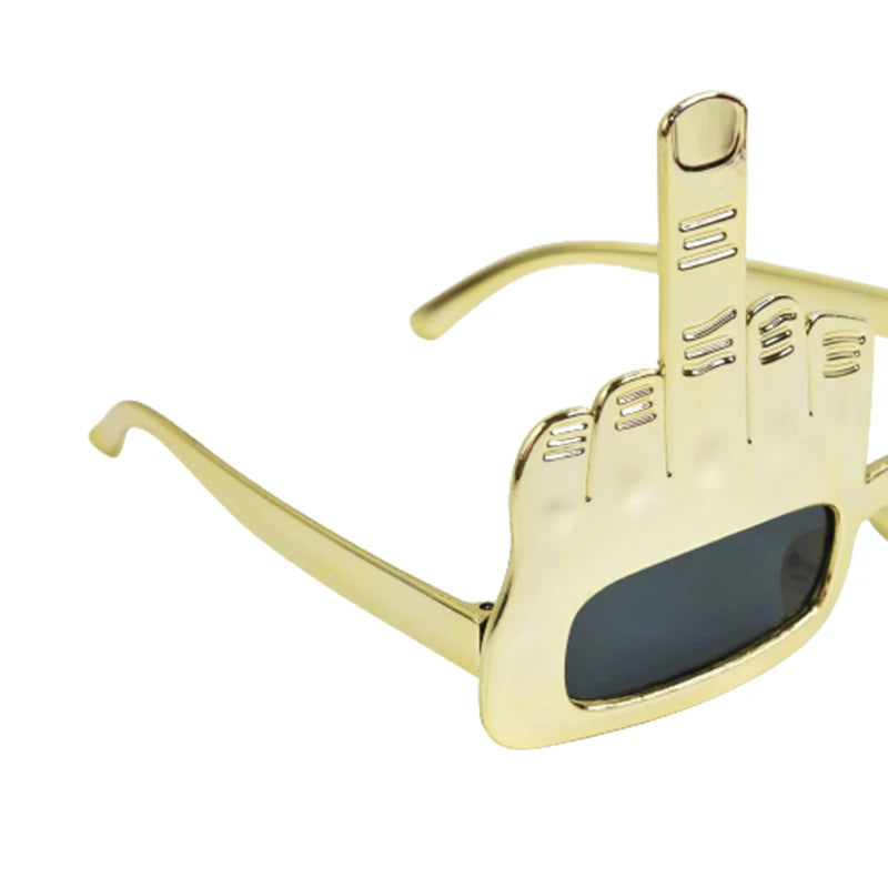 Glasses Sunglasses Finger Middle Funny Party Novelty Kid Sunglasses Eyeglasses Adults Favors Fun Eye Crazy Decorations Silly