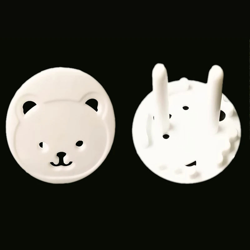 4pcs Baby Safety Child Electric Socket Outlet Plug Protection Security Two Phase Safe Lock Cover Kids Sockets Cover Plugs