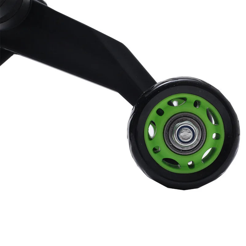 Big Abdominal Quad Roller for Ab Workout, Fitness Equipment, Ab Roller for Core Exercises, Abdominal Roller for Home Gym Muscles