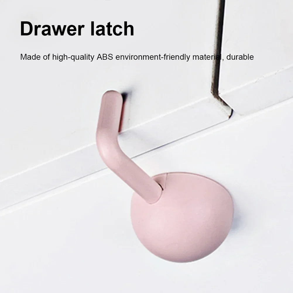 Multifunctional Baby Safety Lock Anti-Pinch Hand Children Safety Cabinet Door Drawer Locks Security Refrigerator Buckle