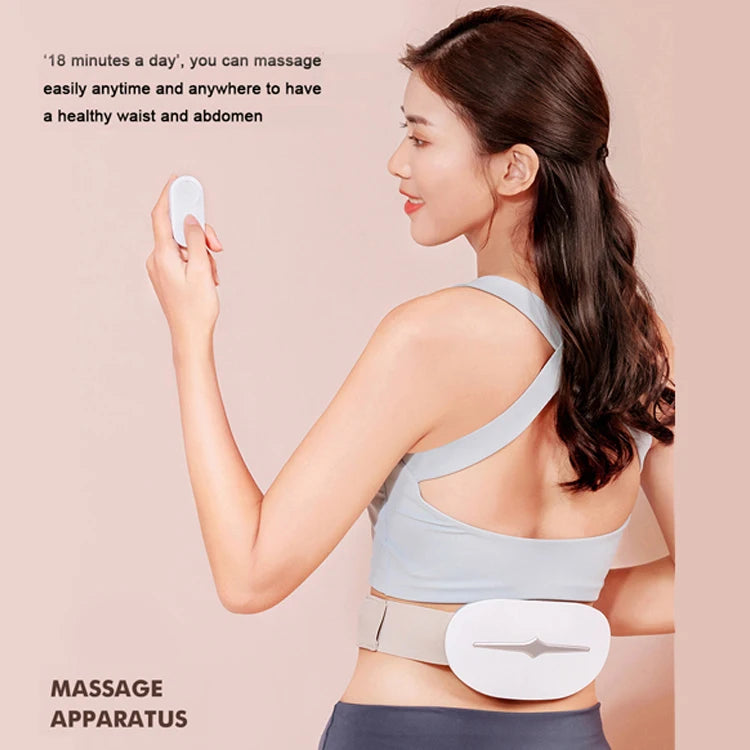 3d Electric New Products Health Care Fat Burning Infrared Heating Pro Slim Body Vibrator Smart Fitness Waist Belly Massage Belt
