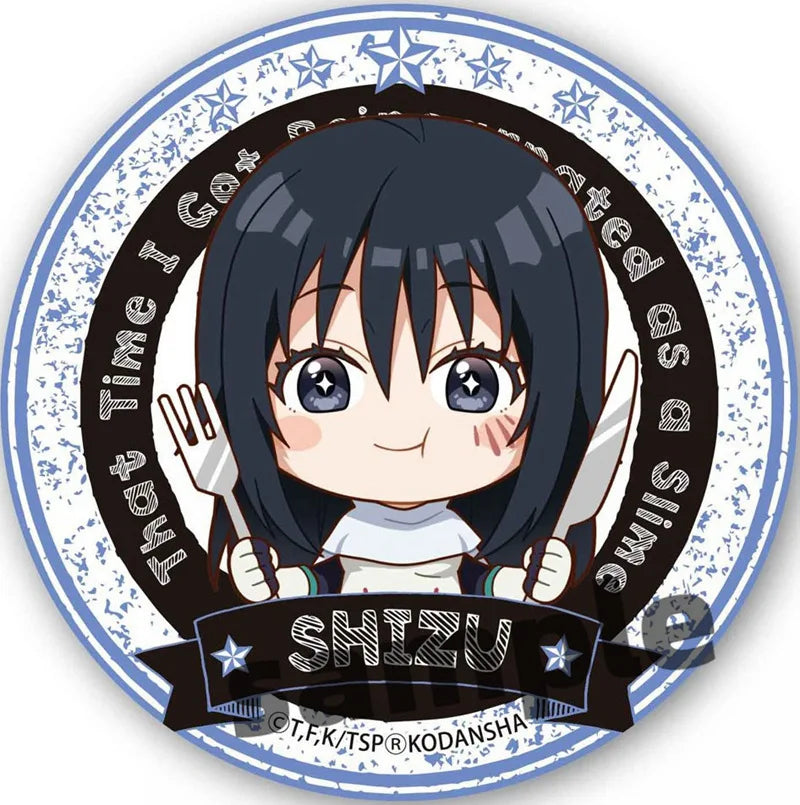58MM Character Benimaru Shuna Artistic Fashion Costumes Badge Rimuru Tempest Novelty Popular Accessories Special Use Items Toy