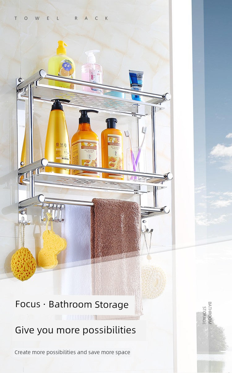 Punch-Free Draining Stainless Steel Wash Table Rack