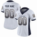 White Grey Customized Football Jersey for Men Women Football Short Sleeves Athletic Unisex Tee Shirts