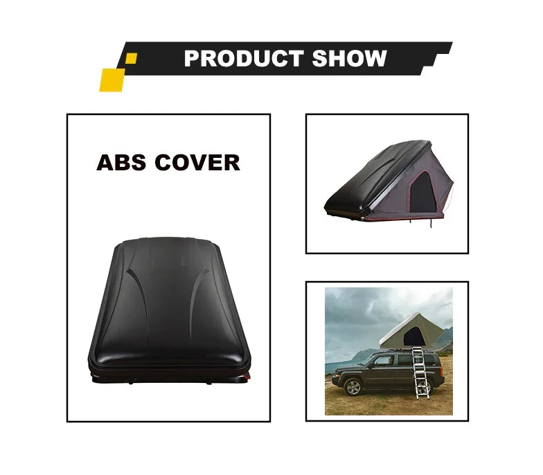 Roof Top Tent Car 2.1m Four Season For Camping Hard Shell Roof Top Tent