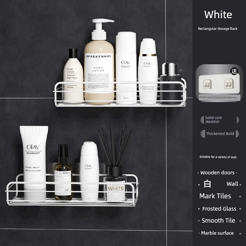 Punch-Free Wall Hanging Washstand Cosmetic Shelf