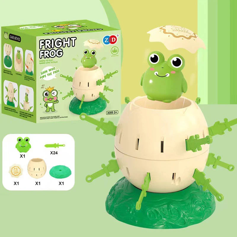 New Funny Pirate Barrel Toys Lucky Game Jumping Pirates Bucket Sword Stab Pop Up Tricky Toy Family Jokes For Child Kid Gift