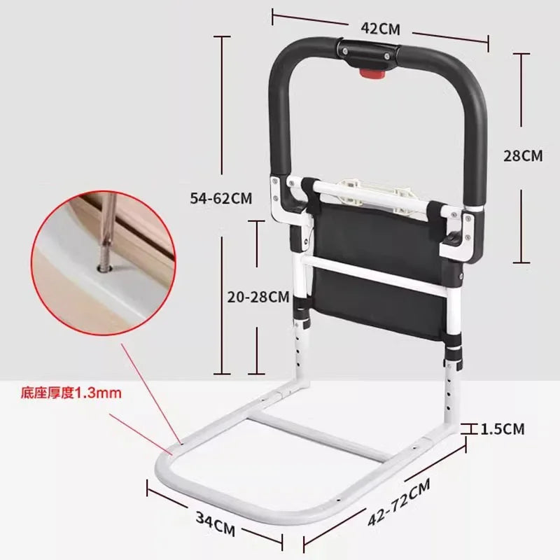 Bedside Handrails Elderly Get Up Power-assisted Senior Bed Railshousehold Veiligheidsbeveiliging Anti-falling Get-up AIDS