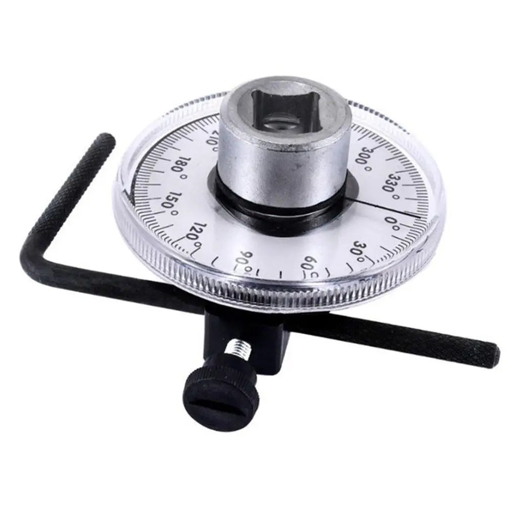 2024 NEW Torque Wrench Torquemeter Dial Hand Tool Calibrated In Degrees Auto Service Equipment Automotive Tools