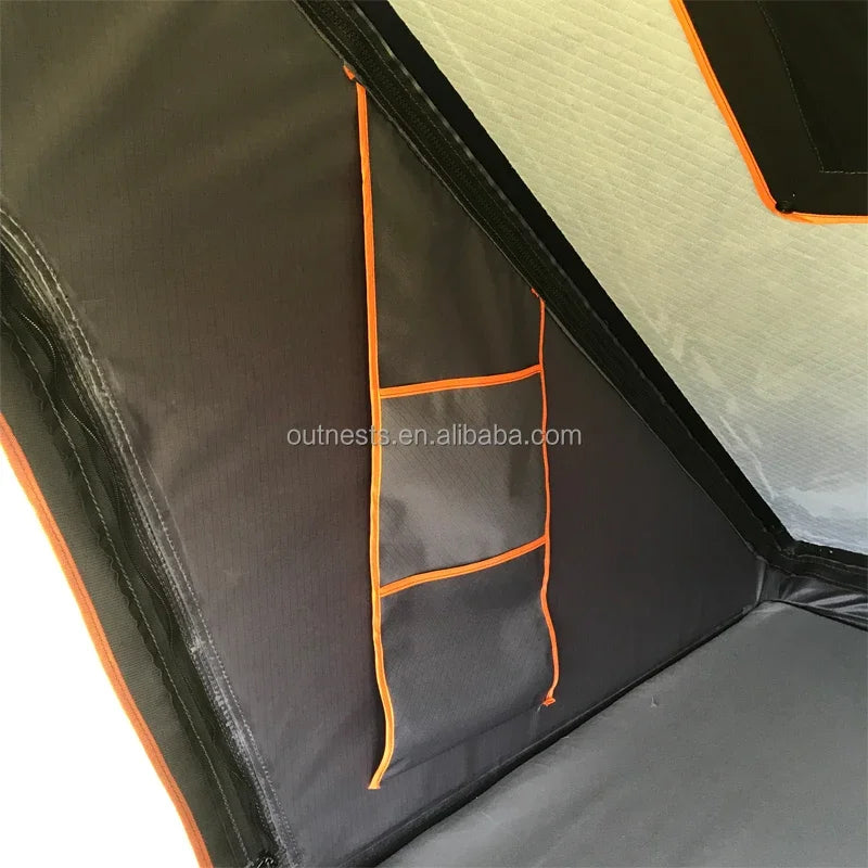 Custom Car Roof Top Tent Outdoor Folding Camping Truck Rooftop Tent For SUV Pickup Trailer With Aluminum Hard Shell Cover