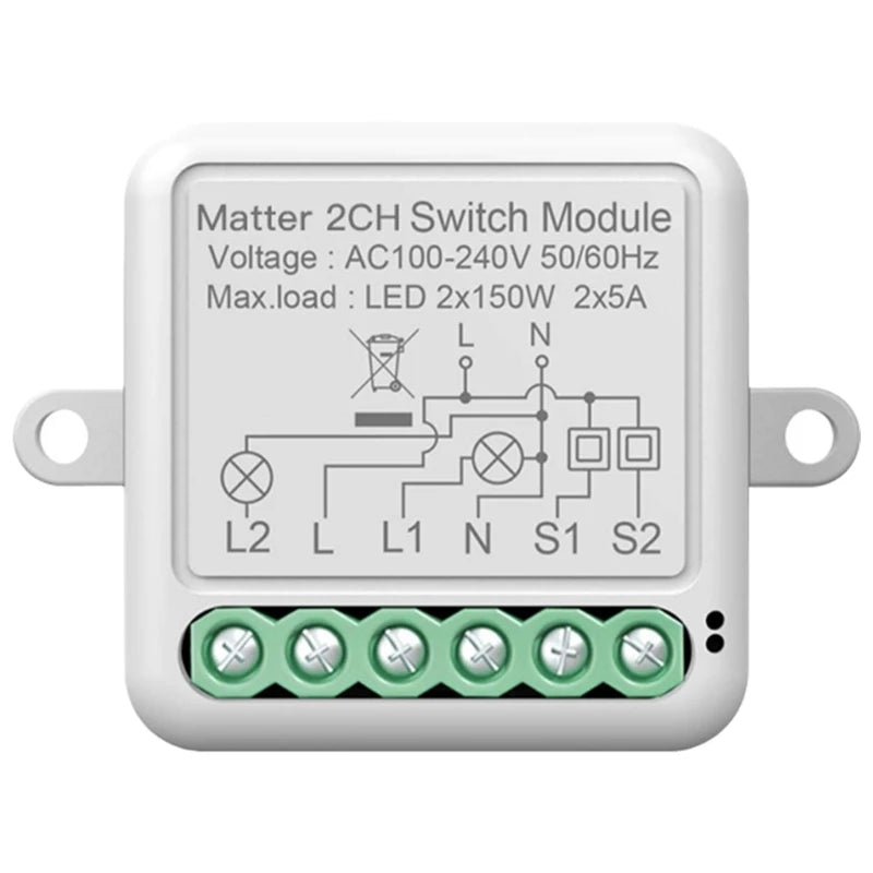 2024 New Intelligent WiFi Switches Component Intelligent Switches ABS Switchs for Home Automation Remote Control Electrical