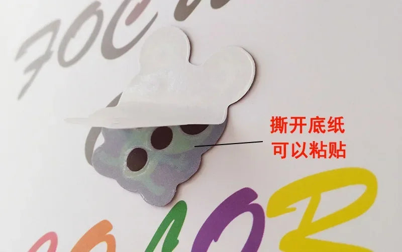 Baby Cute Cartoon Animal Sticker Forehead Head Strip Body Fever Thermometer Children Safety Baby Care Thermometer