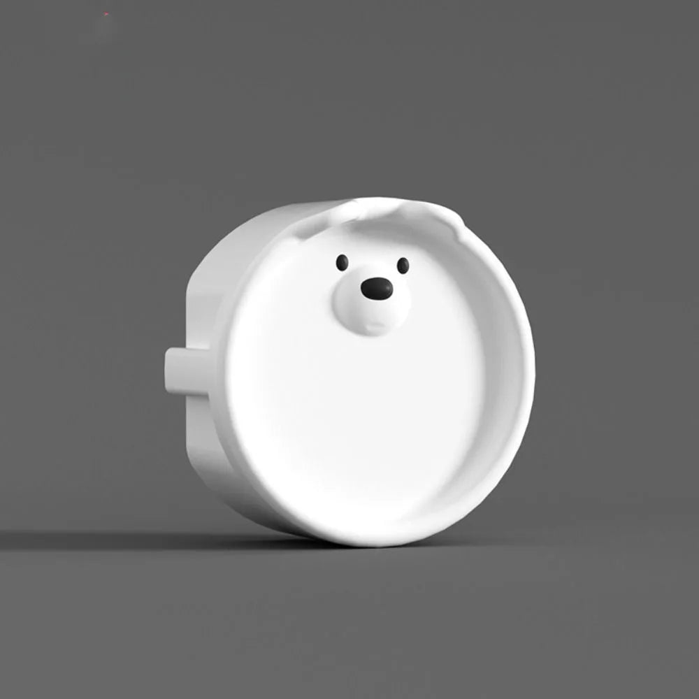 Bear Socket Protective Cover European Standard Safety Protection Dust Protection Cover Silicone Electric Socket Cover Baby