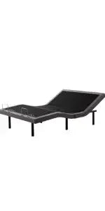 L300 Adjustable Bed Frame Head and Foot Incline - USB - Wireless Remote - Easy 2 Person Assembly  Quiet Motor