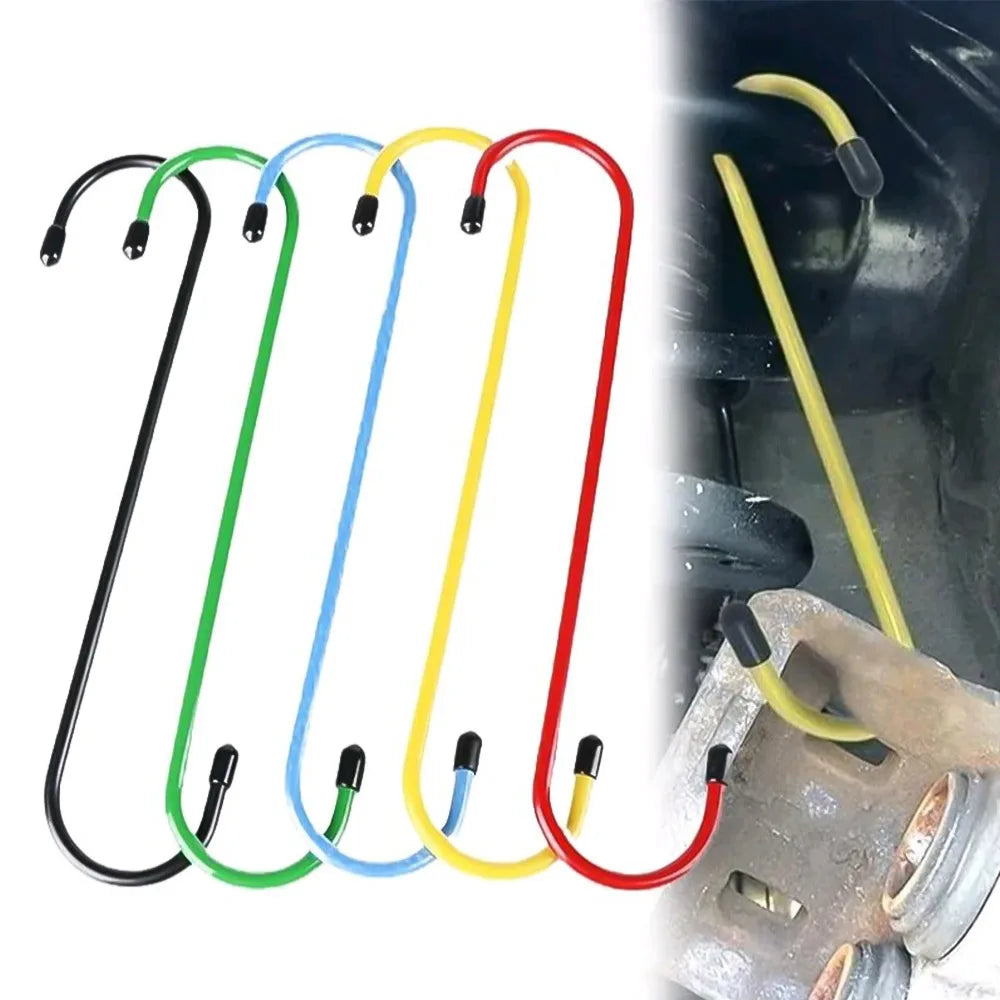 2Pcs Auto Repair Accessories S Shape Hook Brake Caliper Hanger Hook Set Disc Suspension Disc Service Brake Service Tools