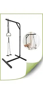 Trapeze Bar for Bed Mobility Aids, Bedside Pull Up Bar, Bed Lift for Elderly Seniors Transfer Rail, Medical Trapeze