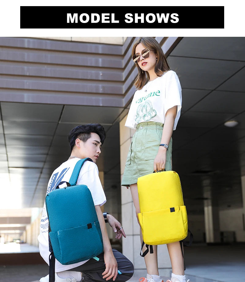 New Sports Backpacks for Unisex 10L Outdooor High Capacity Oxford Waterproof College Backpack Women Men Travel School Bags