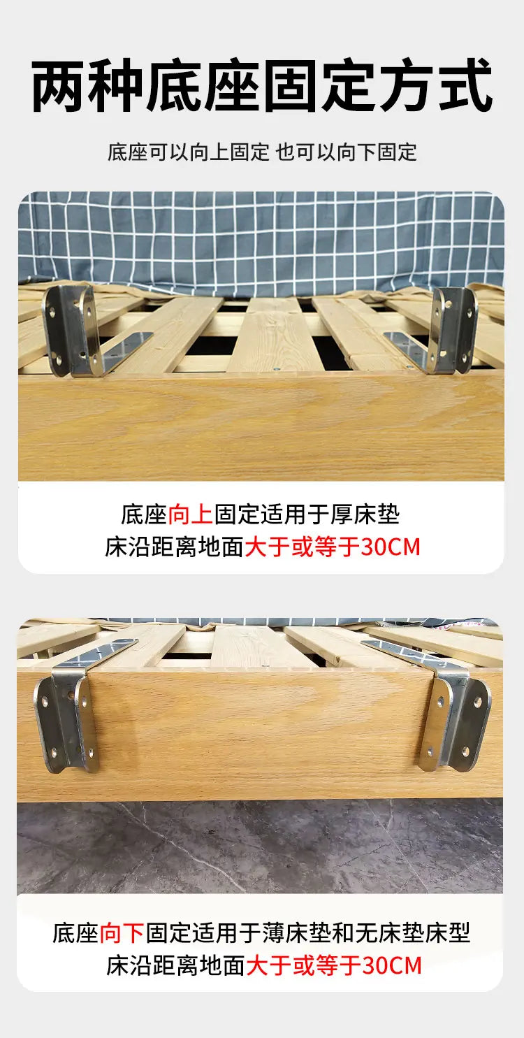 Safety Height Senior Bed Rails Side Handle Tool-Free Assembly Senior Bed Rails Elderly Sicurezza Letto Elderly Furniture